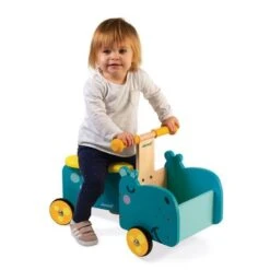 Janod Porteur Bébé Hippo 9 Janod Porteur Bébé Hippo -Allobébé ja082080038 2