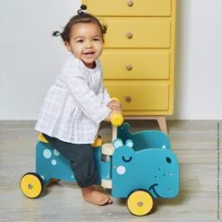 Janod Porteur Bébé Hippo 13 Janod Porteur Bébé Hippo -Allobébé ja082080038 6