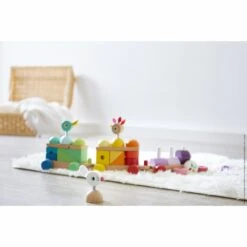 Janod Train Géant à Tirer En Bois Zigolos -Allobébé ja082082025 9