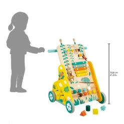 Janod Chariot De Marche Multi-activités Tropik 11 Janod Chariot De Marche Multi-activités Tropik -Allobébé ja082082698 2