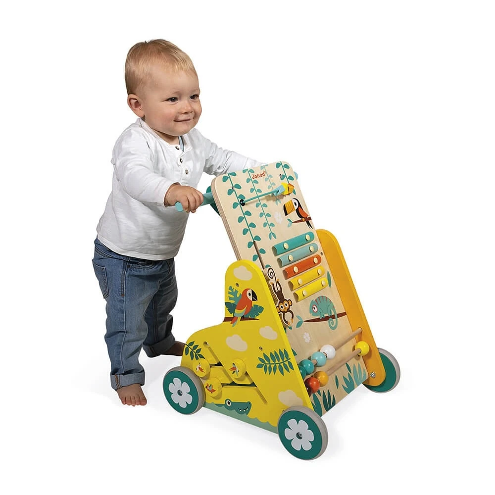 Janod Chariot De Marche Multi-activités Tropik 6 Janod Chariot De Marche Multi-activités Tropik – Image 6