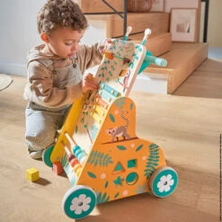 Janod Chariot De Marche Multi-activités Tropik 16 Janod Chariot De Marche Multi-activités Tropik -Allobébé ja082082698 7