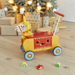 Janod Porteur Bébé Lama -Allobébé ja083080045 11