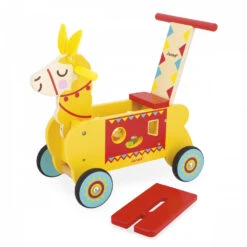 Janod Porteur Bébé Lama -Allobébé ja083080045 5