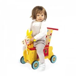 Janod Porteur Bébé Lama -Allobébé ja083080045 7