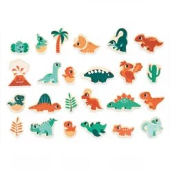 Janod Lot De 24 Magnets Dino