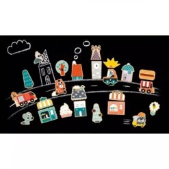 Janod Lot De 24 Magnets Ville -Allobébé ja084296428 5