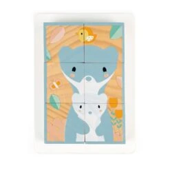 Janod Lot De 6 Cubes En Bois Pure 29 Janod Lot De 6 Cubes En Bois Pure -Allobébé ja084351588 12