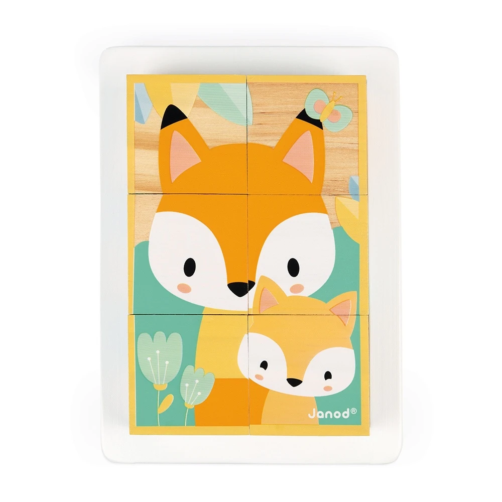 Janod Lot De 6 Cubes En Bois Pure 14 Janod Lot De 6 Cubes En Bois Pure – Image 14