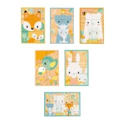 Janod Lot De 6 Cubes En Bois Pure 33 Janod Lot De 6 Cubes En Bois Pure -Allobébé ja084351588 16