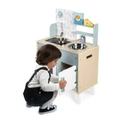 Janod Cuisine Enfant En Bois Plume Verte 12 Janod Cuisine Enfant En Bois Plume Verte -Allobébé ja085266087 4