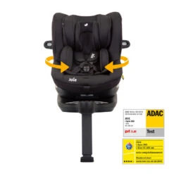 Joie Siège Auto I-size Spin 360 Coal Groupe 0+/1 8 Joie Siège Auto I-size Spin 360 Coal Groupe 0+/1 -Allobébé ji032106781 2