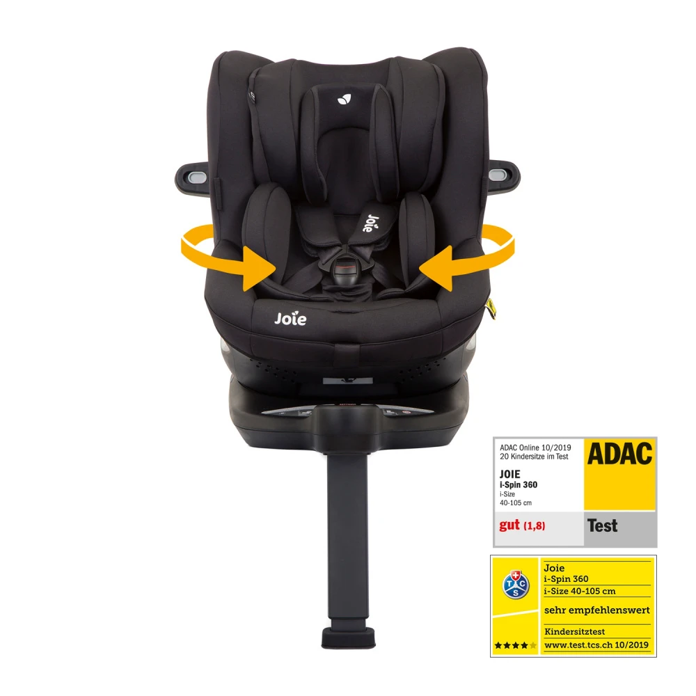 Joie Siège Auto I-size Spin 360 Coal Groupe 0+/1 3 Joie Siège Auto I-size Spin 360 Coal Groupe 0+/1 – Image 3