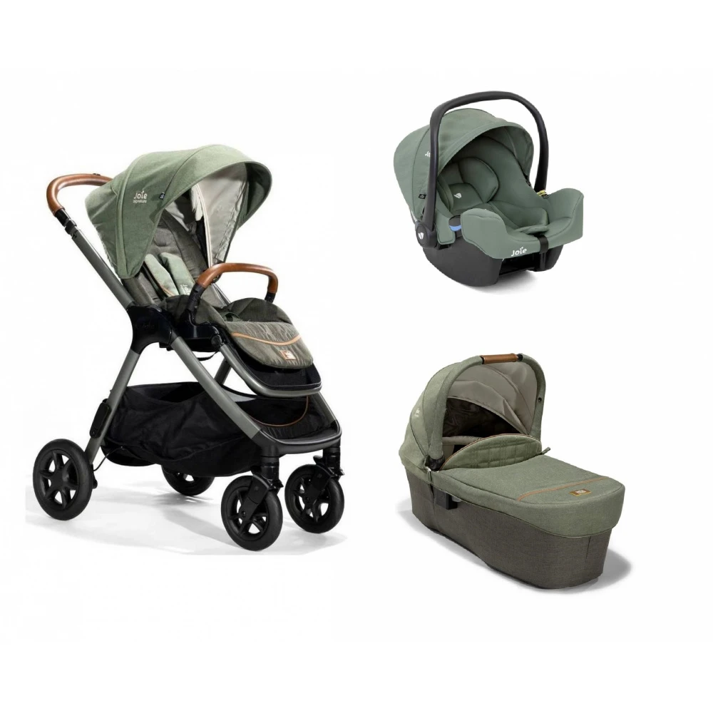 Joie Pack Trio Poussette Finiti Signature Pine + Siège Auto I-snug 2 Laurel + Nacelle Ramble Signature Xl Pine 1 Joie Pack Trio Poussette Finiti Signature Pine + Siège Auto I-snug 2 Laurel + Nacelle Ramble Signature Xl Pine