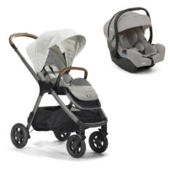 Joie Pack Duo Poussette Finiti Signature Oyster + Siège Auto I-gemm 3 Pebble