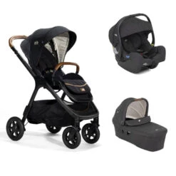 Joie Pack Trio Poussette Finiti Signature Eclipse + Siège Auto I-gemm 3 Pavement + Nacelle Ramble Signature Xl Eclipse