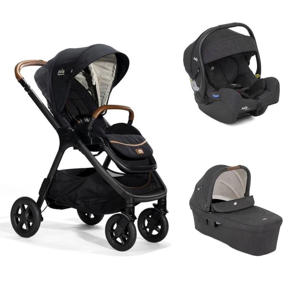 Joie Pack Trio Poussette Finiti Signature Eclipse + Siège Auto I-gemm 3 Pavement + Nacelle Ramble Signature Xl Eclipse 1 Joie Pack Trio Poussette Finiti Signature Eclipse + Siège Auto I-gemm 3 Pavement + Nacelle Ramble Signature Xl Eclipse