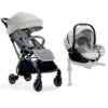 Joie Pack Duo Poussette Tourist Oyster + Siège Auto I-level Recline Oyster