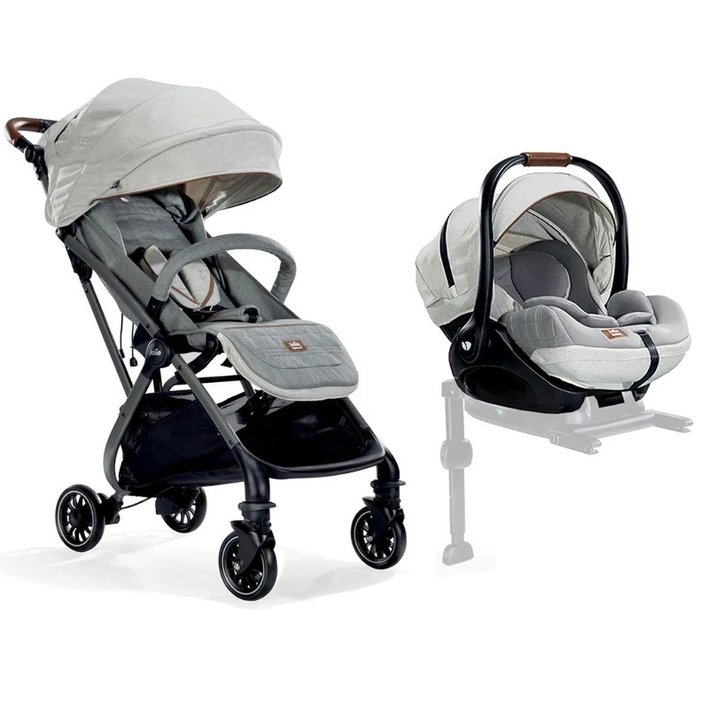 Joie Pack Duo Poussette Tourist Oyster + Siège Auto I-level Recline Oyster 1 Joie Pack Duo Poussette Tourist Oyster + Siège Auto I-level Recline Oyster