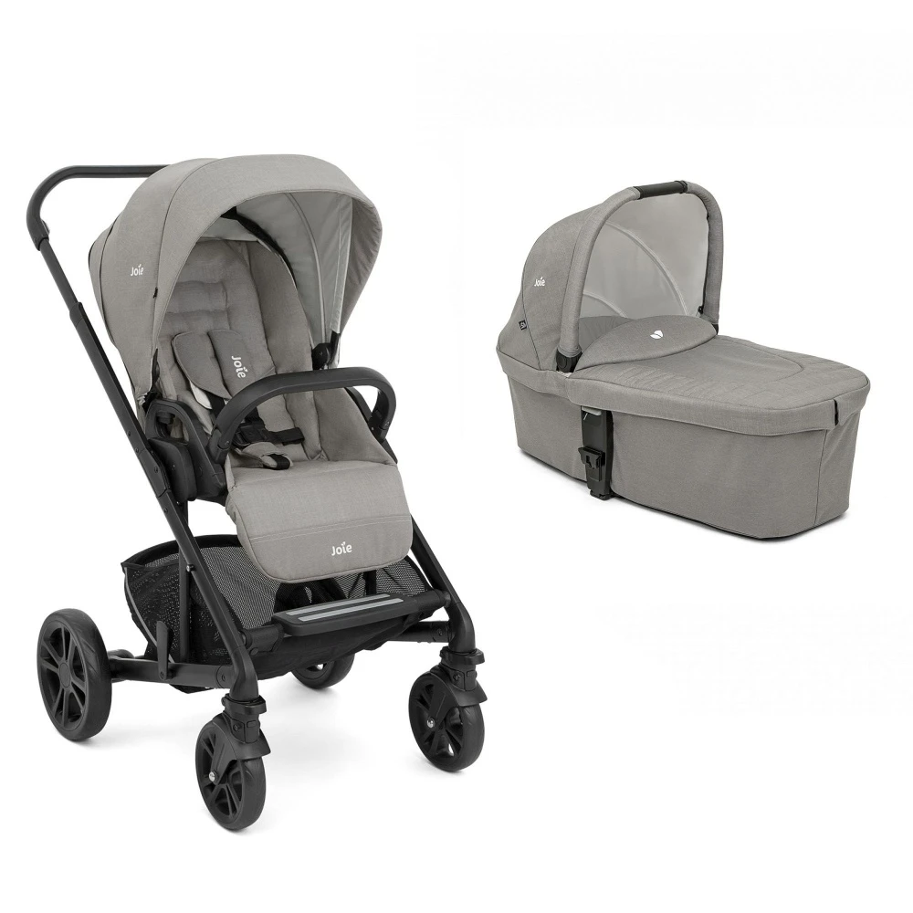 Joie Pack Duo Poussette Chrome Pebble + Nacelle Chrome Pebble 1 Joie Pack Duo Poussette Chrome Pebble + Nacelle Chrome Pebble