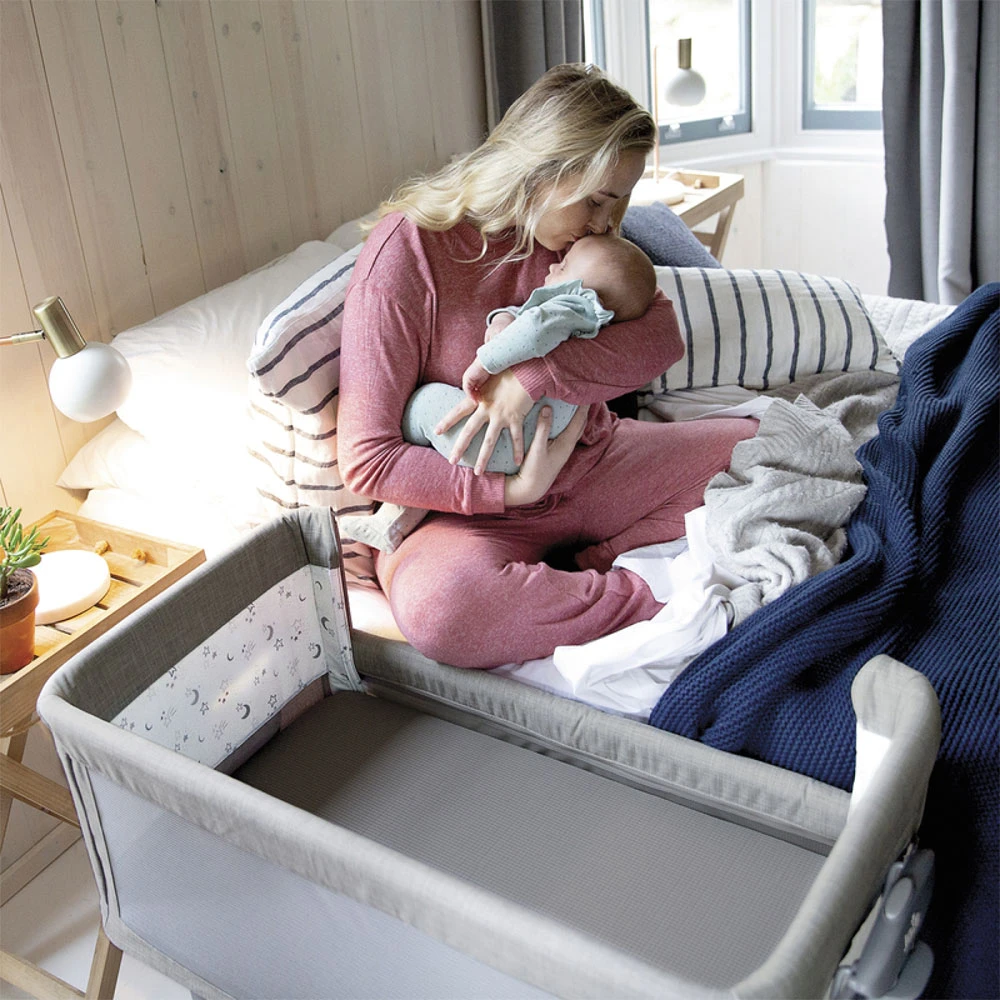 Joie Lit Cododo Roomie Glide Foggy Gray 2 Joie Lit Cododo Roomie Glide Foggy Gray – Image 2