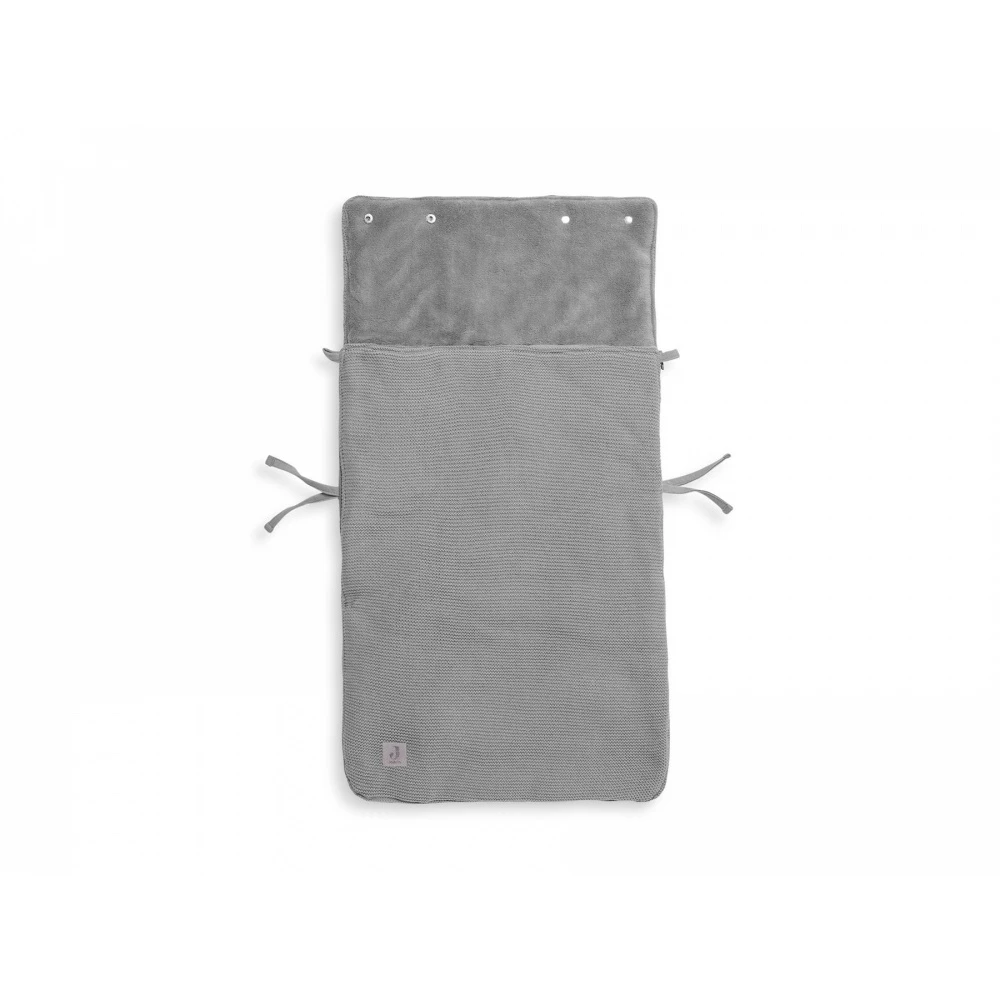 Jollein Nid D'ange Groupe 0+ Basic Knit Stone Grey 3 Jollein Nid D'ange Groupe 0+ Basic Knit Stone Grey – Image 3