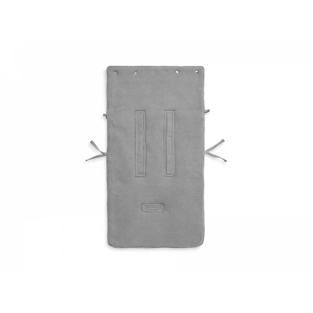 Jollein Nid D'ange Groupe 0+ Basic Knit Stone Grey 4 Jollein Nid D'ange Groupe 0+ Basic Knit Stone Grey – Image 4