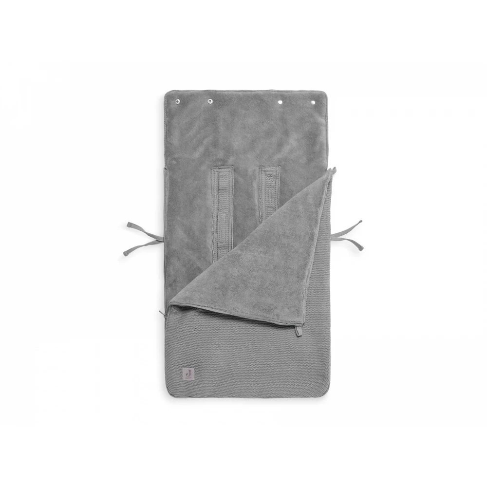 Jollein Nid D'ange Groupe 0+ Basic Knit Stone Grey 5 Jollein Nid D'ange Groupe 0+ Basic Knit Stone Grey – Image 5