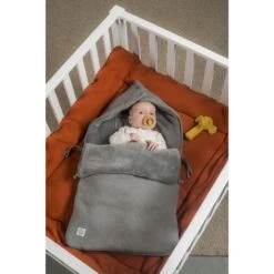 Jollein Nid D'ange Groupe 0+ Basic Knit Stone Grey 12 Jollein Nid D'ange Groupe 0+ Basic Knit Stone Grey -Allobébé jl040555422 5