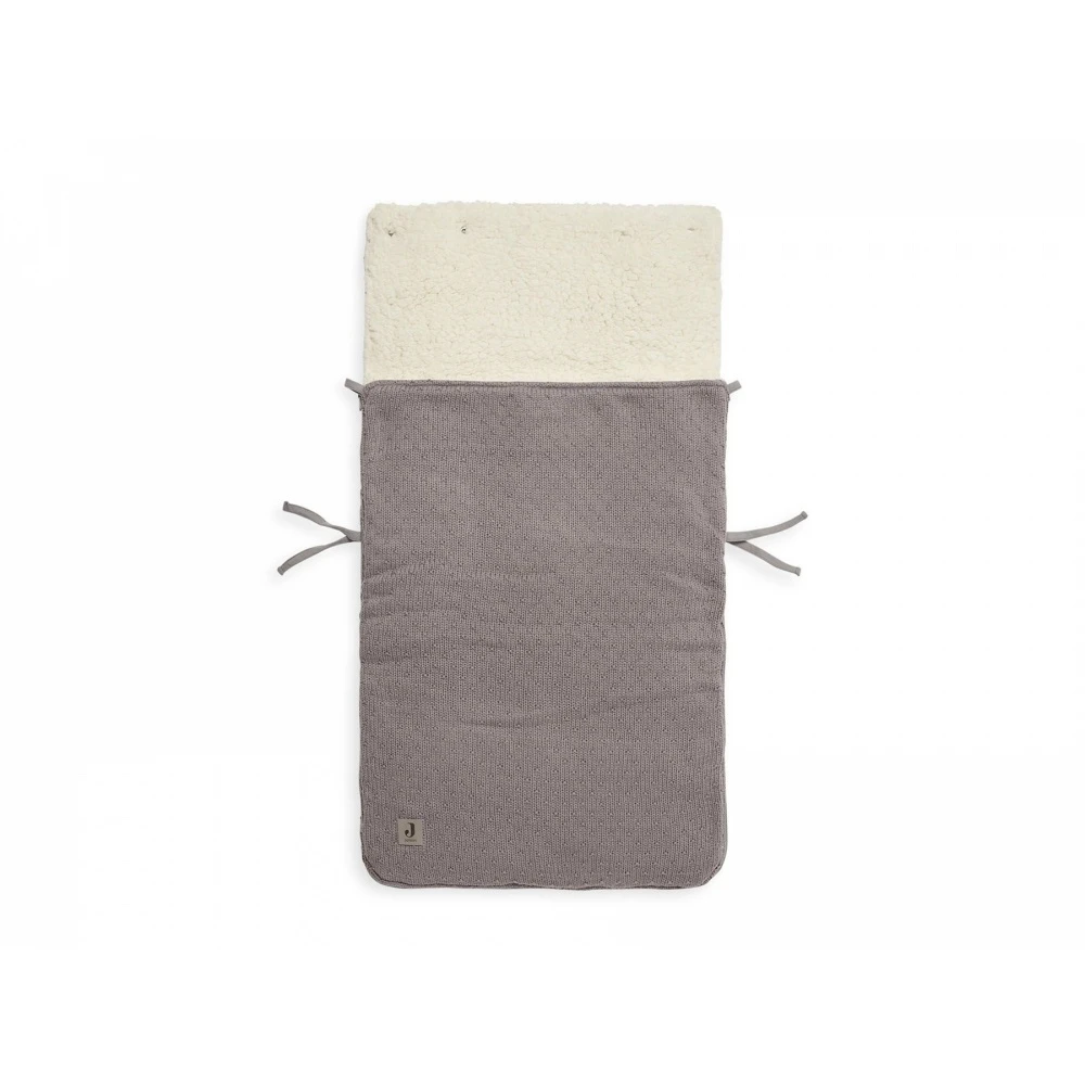 Jollein Chancelière Bliss Knit Storm Grey 3 Jollein Chancelière Bliss Knit Storm Grey – Image 3