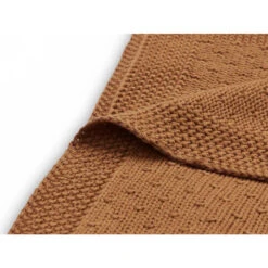 Jollein Couverture Berceau 75x100cm Bliss Knit Caramel 5 Jollein Couverture Berceau 75x100cm Bliss Knit Caramel -Allobébé jl040558423 2