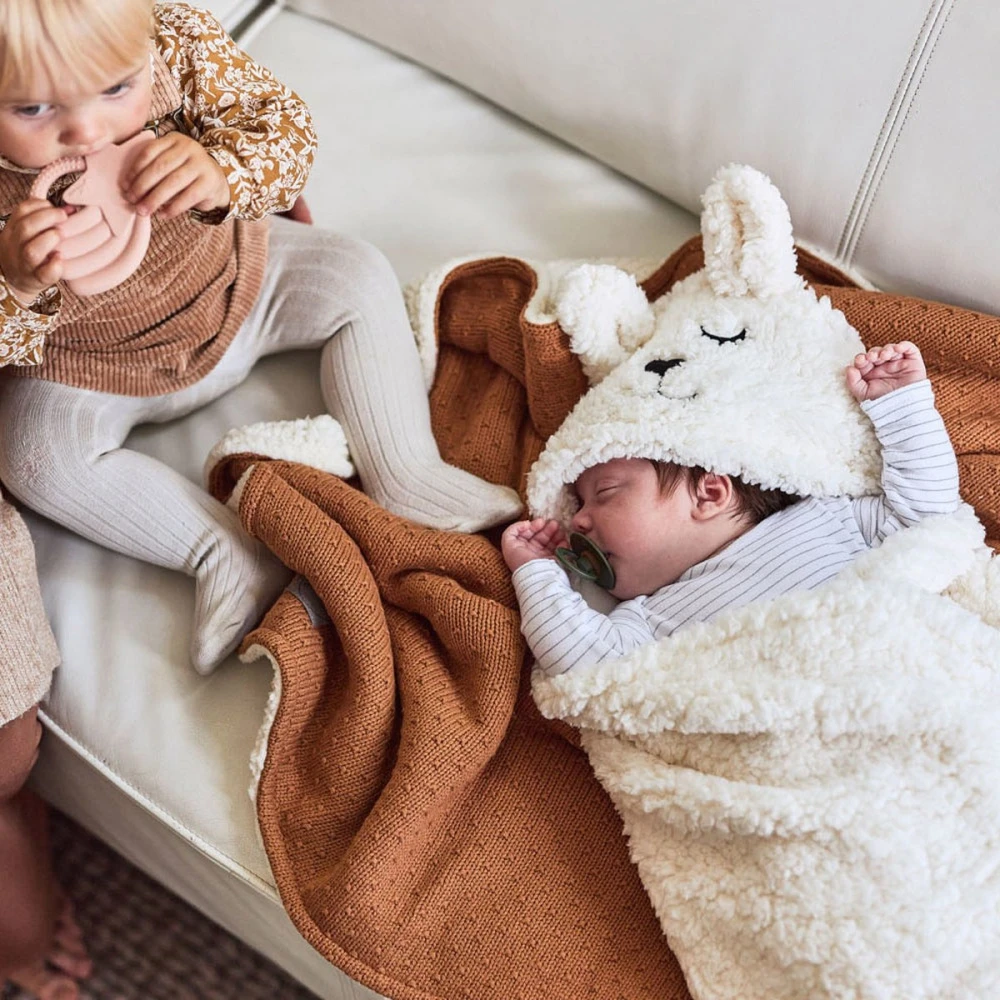 Jollein Couverture Câline Bunny Off-white 2 Jollein Couverture Câline Bunny Off-white – Image 2