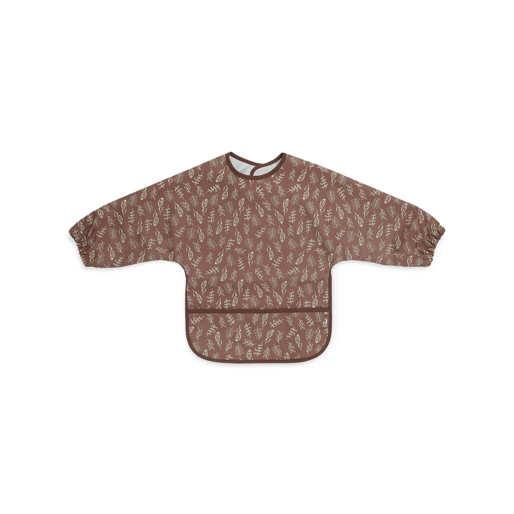 Jollein Bavoir Manches Longues Imperméable Meadow Chestnut 1 Jollein Bavoir Manches Longues Imperméable Meadow Chestnut