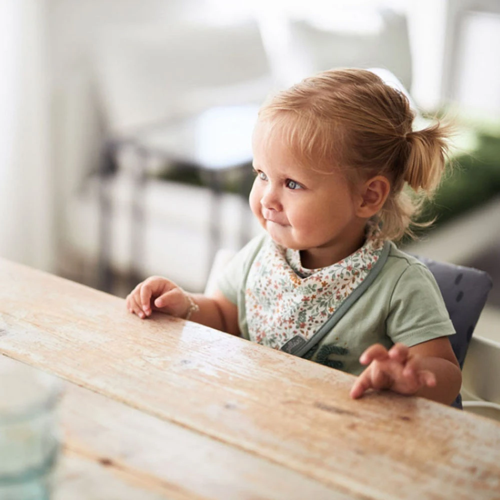 Jollein Lot De 2 Bavoirs Bandana Bloom 4 Jollein Lot De 2 Bavoirs Bandana Bloom – Image 4