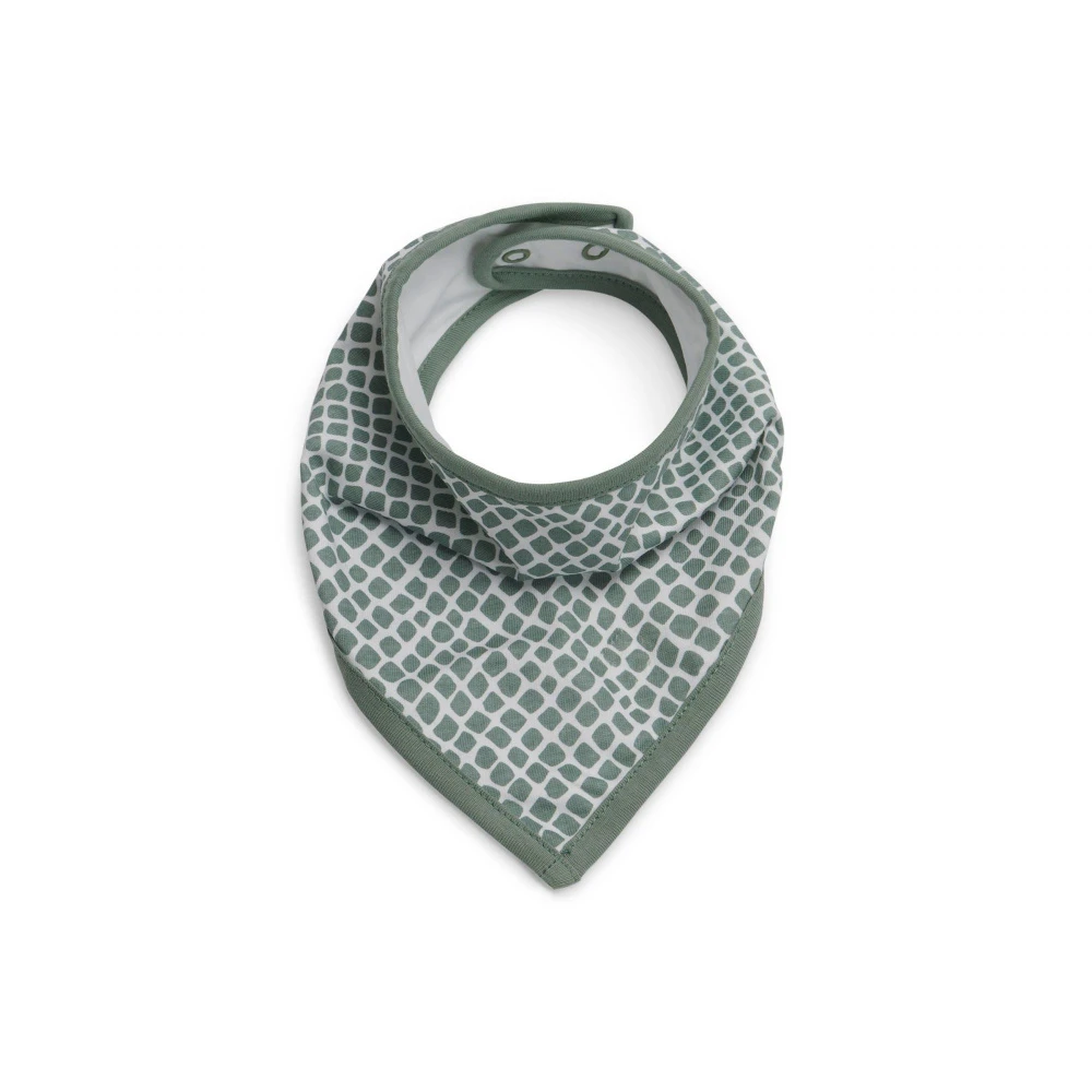 Jollein Lot De 2 Bavoirs Bandana Snake Ash Green 2 Jollein Lot De 2 Bavoirs Bandana Snake Ash Green – Image 2