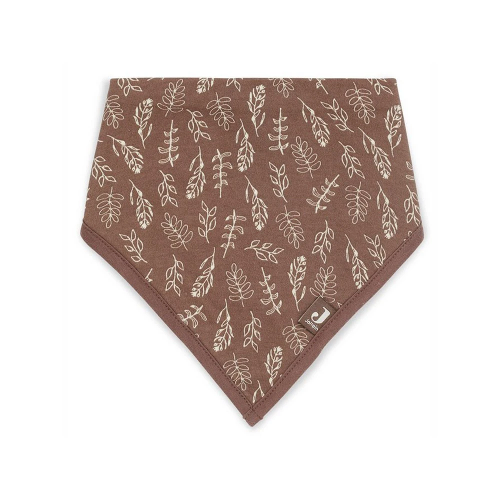 Jollein Lot De 2 Bavoirs Bandana Meadow Chestnut 3 Jollein Lot De 2 Bavoirs Bandana Meadow Chestnut – Image 3