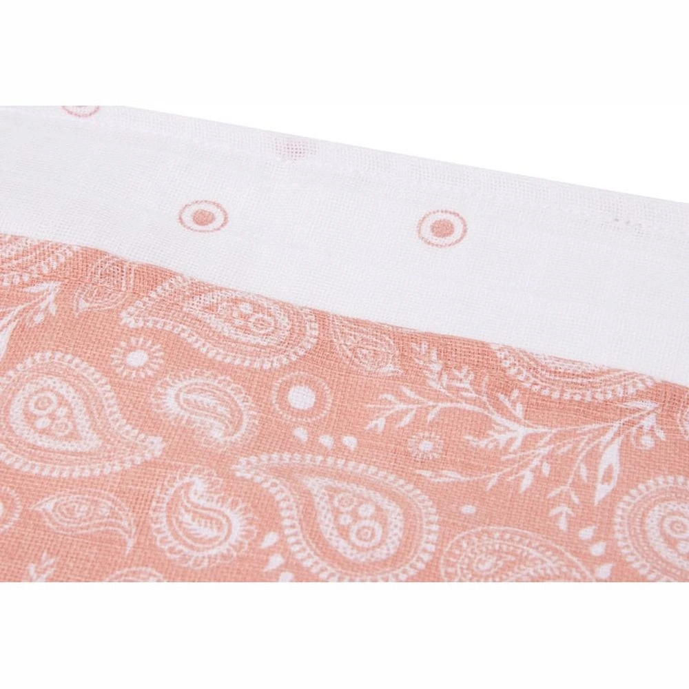 Jollein Lot De 2 Langes Gaze De Coton 70x70 Cm Paisley / Halo Rosewood 2 Jollein Lot De 2 Langes Gaze De Coton 70x70 Cm Paisley / Halo Rosewood – Image 2