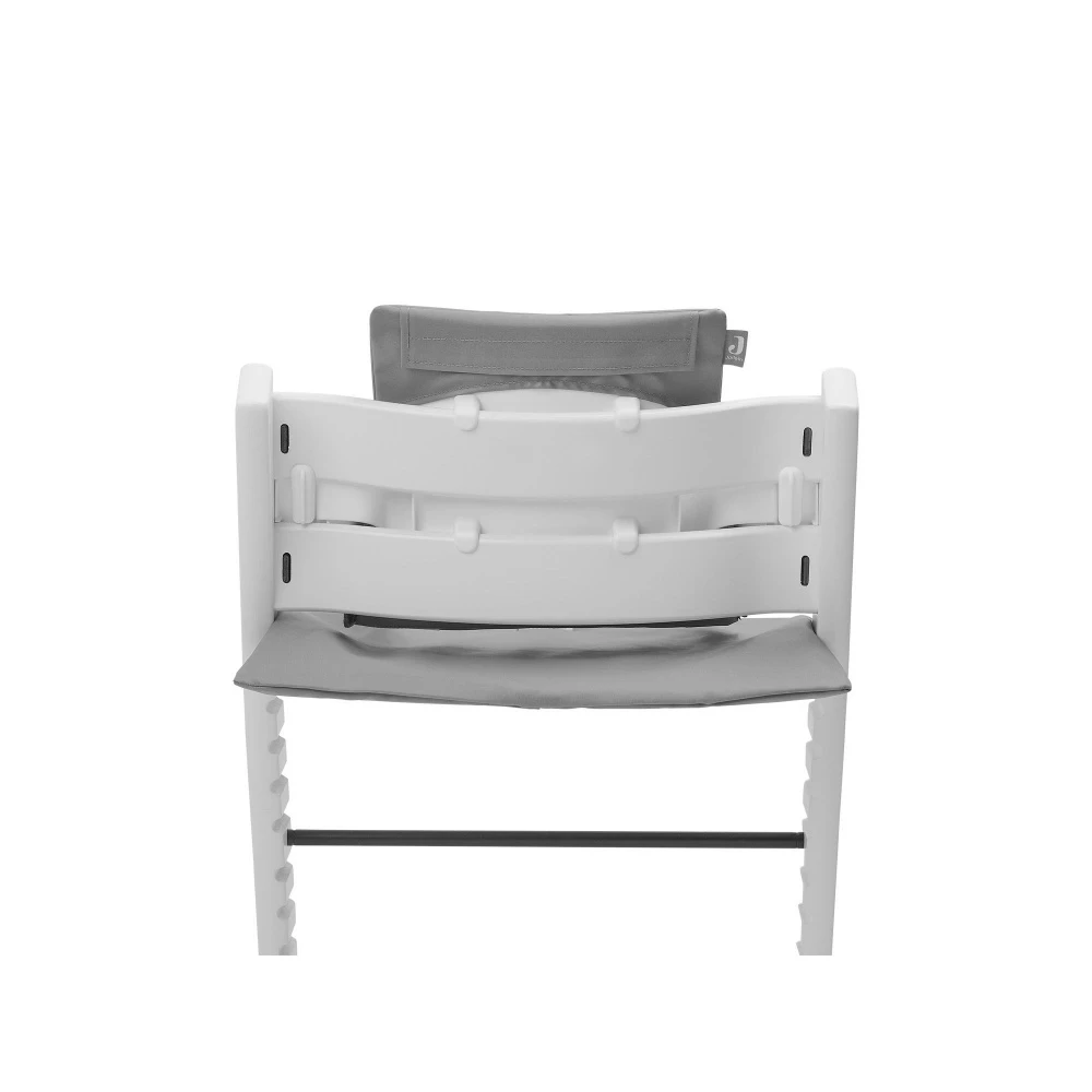 Jollein Coussin De Chaise Haute évolutive Storm Grey 2 Jollein Coussin De Chaise Haute évolutive Storm Grey – Image 2