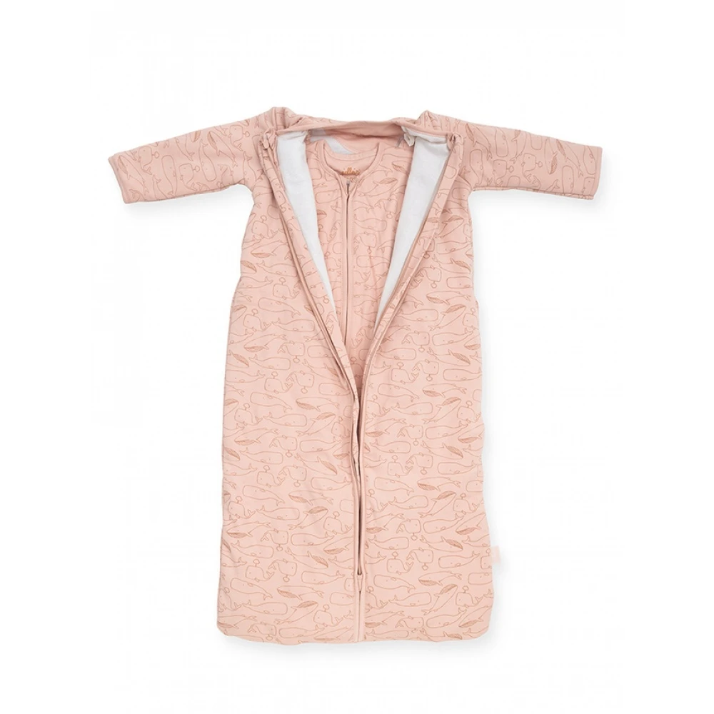 Jollein Gigoteuse 4 Saisons 6-18 Mois Whales Pale Pink 1 Jollein Gigoteuse 4 Saisons 6-18 Mois Whales Pale Pink