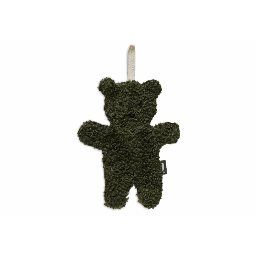 Jollein Attache Sucette Teddy Bear Leaf Green 1 Jollein Attache Sucette Teddy Bear Leaf Green