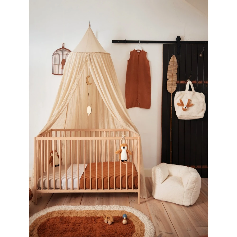 Jollein Ciel De Lit Vintage 245 Cm Nougat 5 Jollein Ciel De Lit Vintage 245 Cm Nougat – Image 5