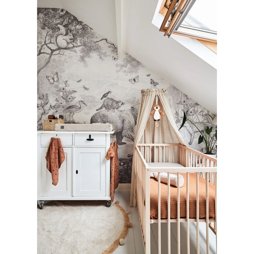 Jollein Ciel De Lit Vintage 155 Cm Nougat 4 Jollein Ciel De Lit Vintage 155 Cm Nougat – Image 4