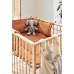 Jollein Tour De Lit Bliss Knit 35x180cm Caramel 5 Jollein Tour De Lit Bliss Knit 35x180cm Caramel -Allobébé jl067360945 2