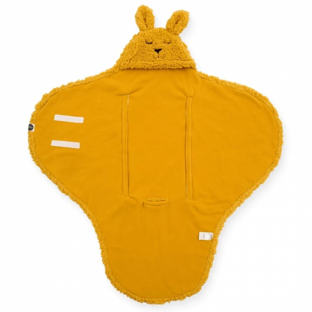 Jollein Couverture Câline Bunny Mustard 1 Jollein Couverture Câline Bunny Mustard