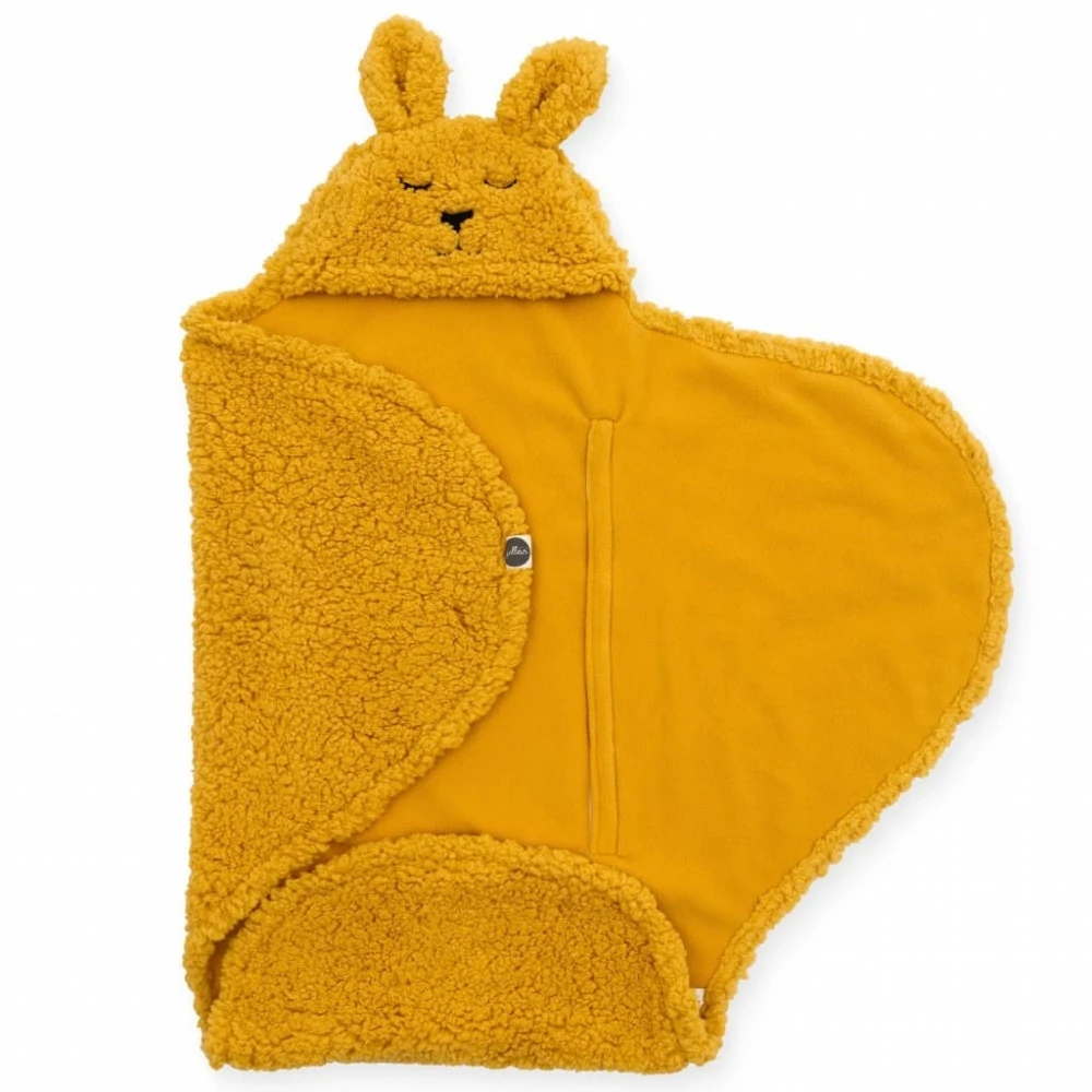 Jollein Couverture Câline Bunny Mustard 2 Jollein Couverture Câline Bunny Mustard – Image 2