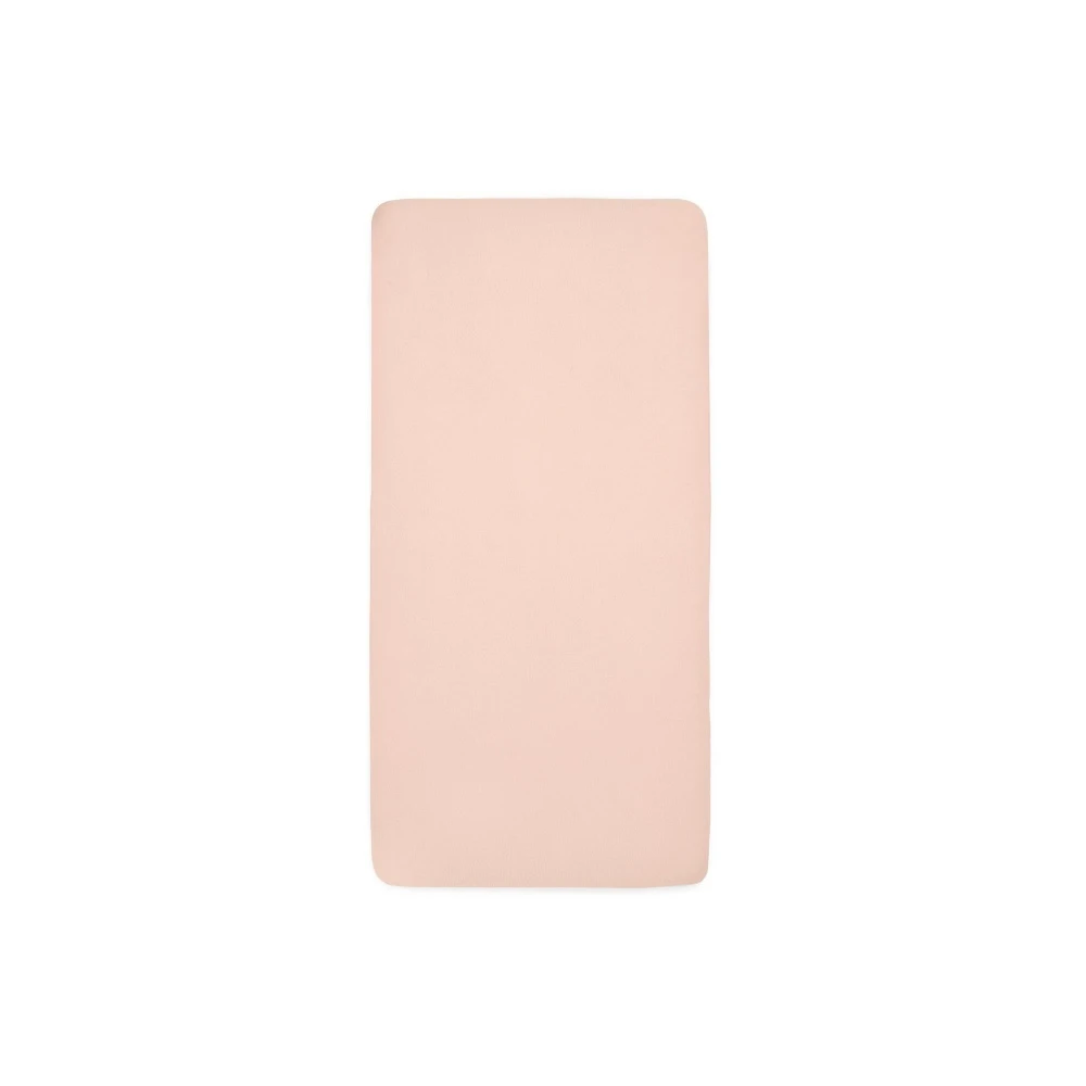Jollein Lot De 2 Draps Housse En Jersey Pour Matelas Ou Tapis De Parc 75x95cm Pale Pink 2 Jollein Lot De 2 Draps Housse En Jersey Pour Matelas Ou Tapis De Parc 75x95cm Pale Pink – Image 2