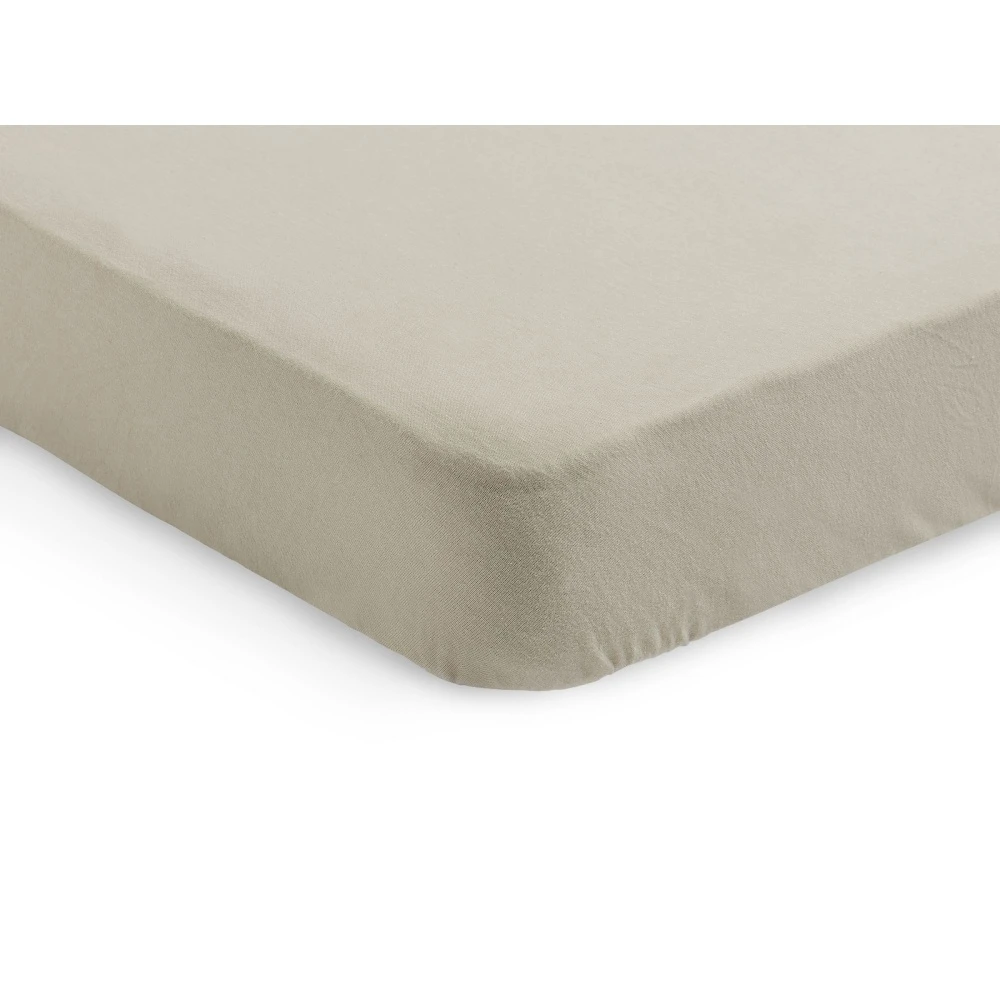 Jollein Lot De 2 Draps Housse En Jersey Pour Matelas Ou Tapis De Parc 75x95cm Nougat 3 Jollein Lot De 2 Draps Housse En Jersey Pour Matelas Ou Tapis De Parc 75x95cm Nougat – Image 3
