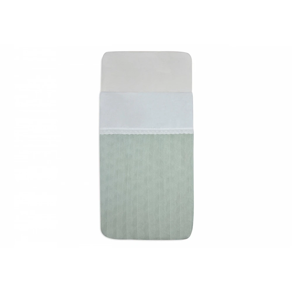 Jollein Drap Berceau 75x100cm Lace Ivory 1 Jollein Drap Berceau 75x100cm Lace Ivory