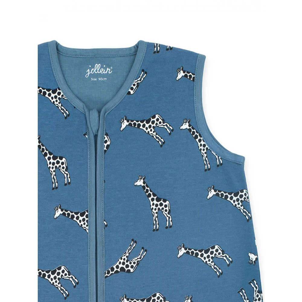 Jollein Gigoteuse été 0-6 Mois Jersey Girafe Jeans Blue 4 Jollein Gigoteuse été 0-6 Mois Jersey Girafe Jeans Blue – Image 4