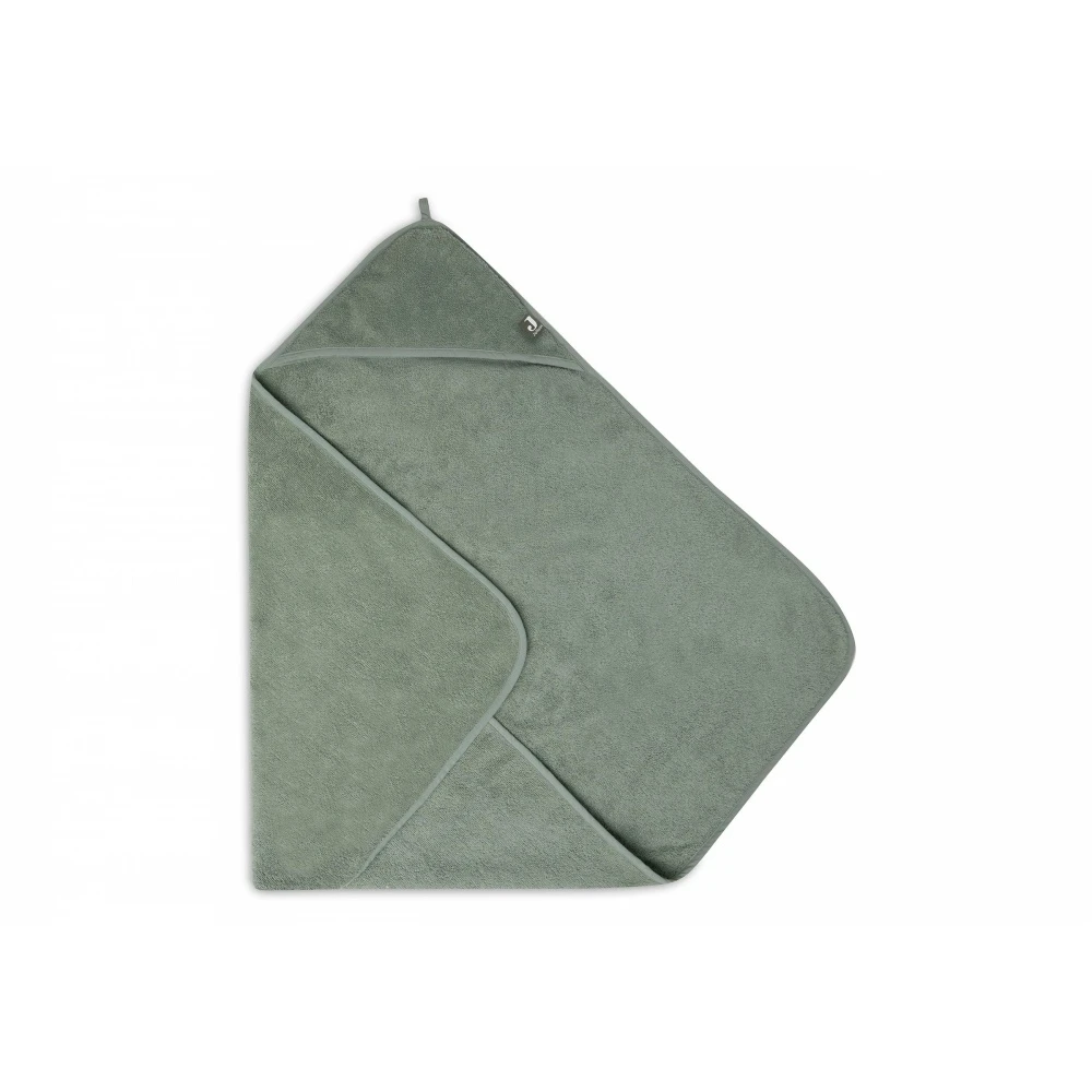 Jollein Cape De Bain 75x75cm Ash Green 2 Jollein Cape De Bain 75x75cm Ash Green – Image 2